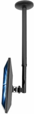 Full Motion Ceiling Mount for 23-42 Inch TVs, Supports 66 lbs, VESA Compatible