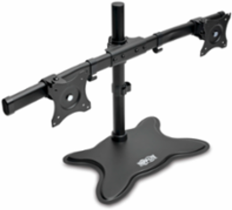 Dual-Monitor Desktop Mount for 13-27 Inch Displays, Supports 26 lbs, Full Motion