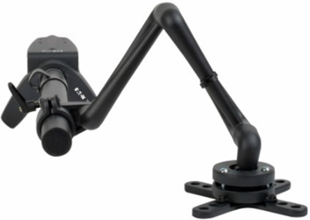 Full Motion Flex Arm Desk Clamp for 13-27 Inch Monitors, Supports 22 lbs