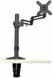 Full Motion Flex Arm Desk Clamp for 13-27 Inch Monitors, Supports 22 lbs
