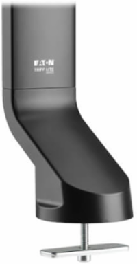 Dual-Display Monitor Arm, Height Adjustable for 17" to 27" Monitors, Steel Construction