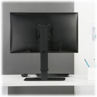 Height Adjustable Monitor Stand for 17-27 Inch Displays, Supports 13.6 lb.
