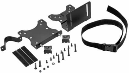 Universal Thin Client Monitor Mount for VESA 75x75/100x100, Supports 11 lbs, Steel Construction