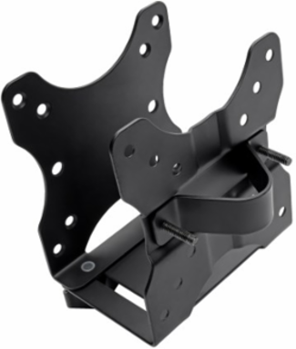 Universal Thin Client Monitor Mount for VESA 75x75/100x100, Supports 11 lbs, Steel Construction