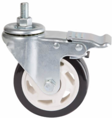 Locking Caster Kit - Heavy Duty, 4 Inch Diameter, 4 Swivel Casters