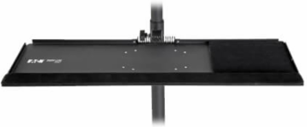 Mobile Workstation for 17-32 Inch Displays, Adjustable Height, Steel Construction