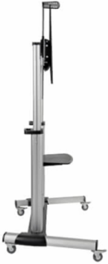 Mobile Floor Stand for 60-100 Inch TVs, 220 lb Capacity, Adjustable Height 47-65 Inch