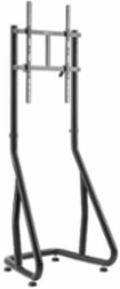 Heavy-Duty Streamline Portrait Mobile Cart, 45 to 60 in Displays, 220 lb Capacity, Black