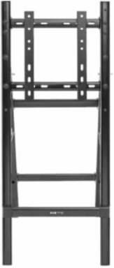Portable Digital Signage Stand for 32” to 55” Flat-Screen Displays, Folding Portrait/Landscape Mount, Rolling Casters