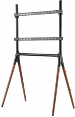 Portable Digital Signage Stand, 42 to 70 in, Steel, Floor, Fixed, 88 lb Capacity