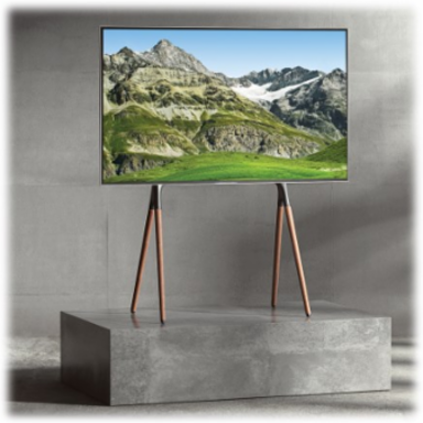 Portable Digital Signage Stand, 42 to 70 in, Steel, Floor, Fixed, 88 lb Capacity