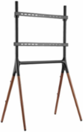 Portable Digital Signage Stand, 42 to 70 in, Steel, Floor, Fixed, 88 lb Capacity