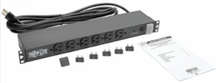 14-Outlets Rack-Mount Surge Protector, 1U, 15-ft Cord, 3000 Joules
