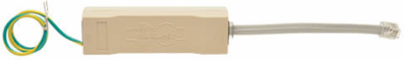 DataShield Surge Protector, 2-Line RJ11/RJ45, 250 Amp, Lifetime Warranty