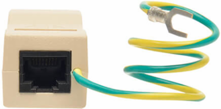 DataShield Surge Protector, 2-Line RJ11/RJ45, 250 Amp, Lifetime Warranty