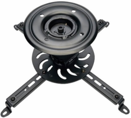 Full Motion Universal Projector Ceiling Mount, Supports Up to 55 lb, Steel Construction