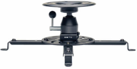 Full Motion Universal Projector Ceiling Mount, Supports Up to 55 lb, Steel Construction