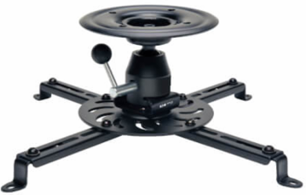 Full Motion Universal Projector Ceiling Mount, Supports Up to 55 lb, Steel Construction