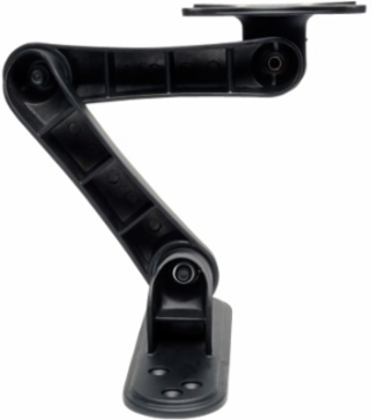 Full Motion Swivel/Tilt Wall Mount for 13-27 Inch TVs, Supports 33 lbs, Steel
