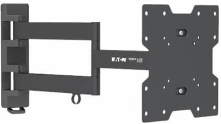 Full-Motion Wall Mount for 17-42 Inch TVs, 180  Swivel, -15  to +15  Tilt, 77 lb Capacity