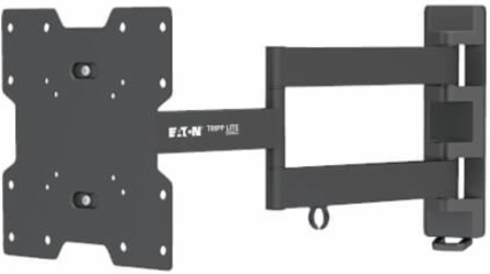 Full-Motion Wall Mount for 17-42 Inch TVs, 180  Swivel, -15  to +15  Tilt, 77 lb Capacity