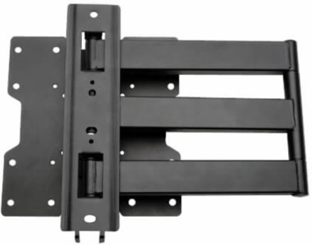 Full-Motion Wall Mount for 17-42 Inch TVs, 180  Swivel, -15  to +15  Tilt, 77 lb Capacity