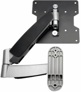 Full Motion Swivel/Tilt Wall Mount for 17-42 Inch TVs, Supports 44 lbs, 180  Swivel