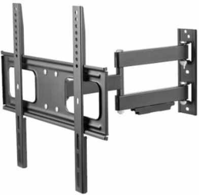 Outdoor Full-Motion TV Wall Mount with Fully Articulating Arm for 32” to 80” Flat-Screen Displays