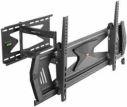 Heavy-Duty Full-Motion Security TV Wall Mount for 37 to 80 Inch Displays, 200 lb Capacity, Steel Construction