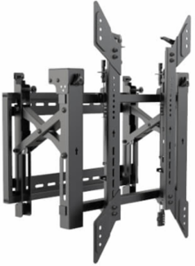 Pop-Out Security TV Wall Mount with Combination Lock for 45” to 70” Televisions and Monitors, Portrait