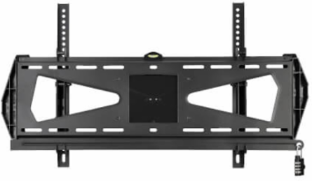 Heavy-Duty Tilt Security Wall Mount for 37-80 Inch TVs, Supports 200 lb, Steel Construction