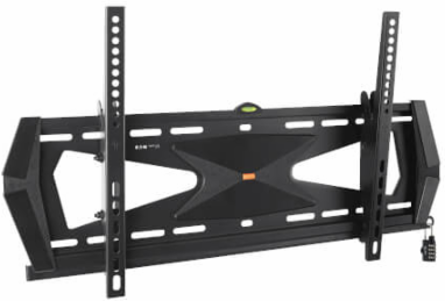 Heavy-Duty Tilt Security Wall Mount for 37-80 Inch TVs, Supports 200 lb, Steel Construction