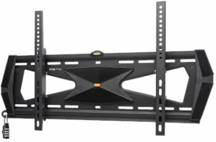 Heavy-Duty Tilt Security Wall Mount for 37-80 Inch TVs, Supports 200 lb, Steel Construction