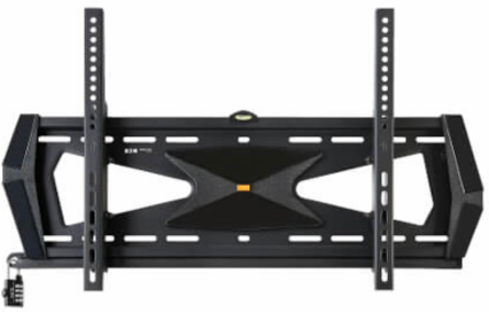 Heavy-Duty Tilt Security Wall Mount for 37-80 Inch TVs, Supports 200 lb, Steel Construction