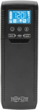 1300VA Line Interactive UPS with USB, 10 Outlets, ENERGY STAR, AVR