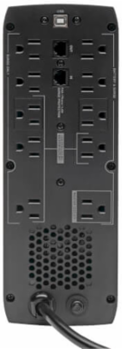 1300VA Line Interactive UPS with USB, 10 Outlets, ENERGY STAR, AVR