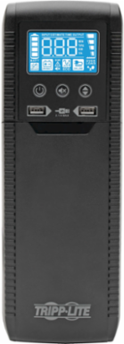 Energy-Saving Line-Interactive UPS, 1440VA, 900W, 10 Outlets, USB
