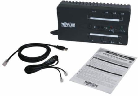 550VA 300W Energy-Saving Standby UPS with USB, 8 Outlets, Energy Star V2.0