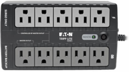 550VA 300W Energy-Saving Standby UPS with USB, 8 Outlets, Energy Star V2.0