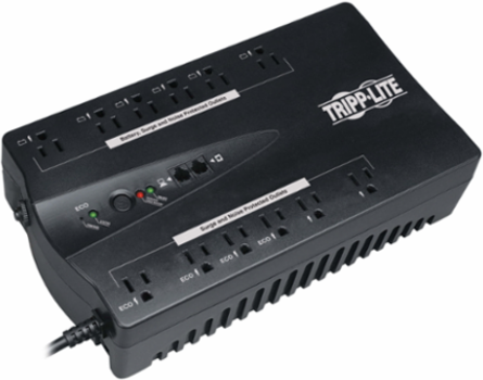750VA Energy-Saving Standby UPS - 12 Outlets, 99% Efficiency, USB Port