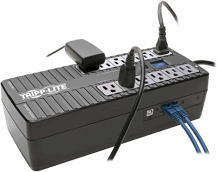 850VA Standby UPS, 425W Output, 12 Outlets, USB, Touchscreen LCD