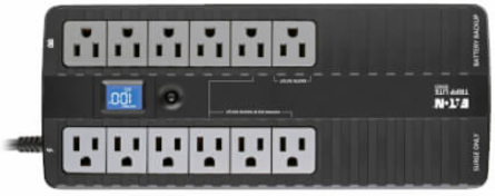 850VA Standby UPS, 425W Output, 12 Outlets, USB, Touchscreen LCD