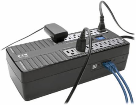 850VA Standby UPS, 425W Output, 12 Outlets, USB, Touchscreen LCD