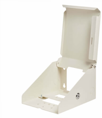 Universal Wireless Access Point Wall Bracket, 5.1 x 7.4 Inch, Steel, White