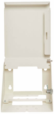 Universal Wireless Access Point Wall Bracket, 5.1 x 7.4 Inch, Steel, White