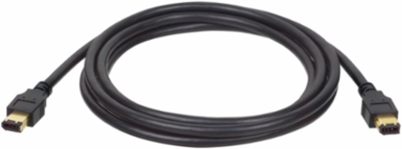 FireWire IEEE 1394 Cable 6 Pin to 6 Pin 6 Foot with Gold-Plated Connectors