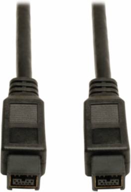 FireWire 800 Cable 10 ft, 9pin/9pin, 800Mbps Data Transfer Speed