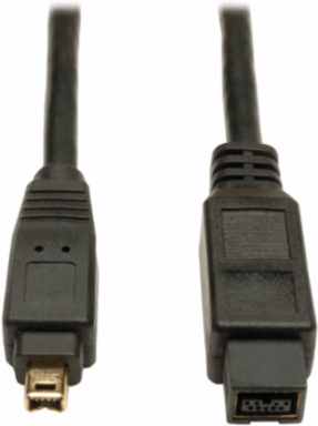 FireWire 800 Hi-Speed Cable 6 ft, 9-pin to 4-pin, Lifetime Warranty