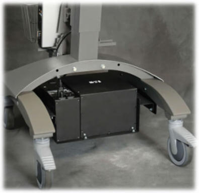 300W Medical-Grade Mobile Power Retrofit Kit with 90 Amp-hour Battery and 3 Outlets