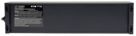 Isobar 10-Outlet Surge Protector, 3840 Joules, 8 Inch Cord, Metal Housing